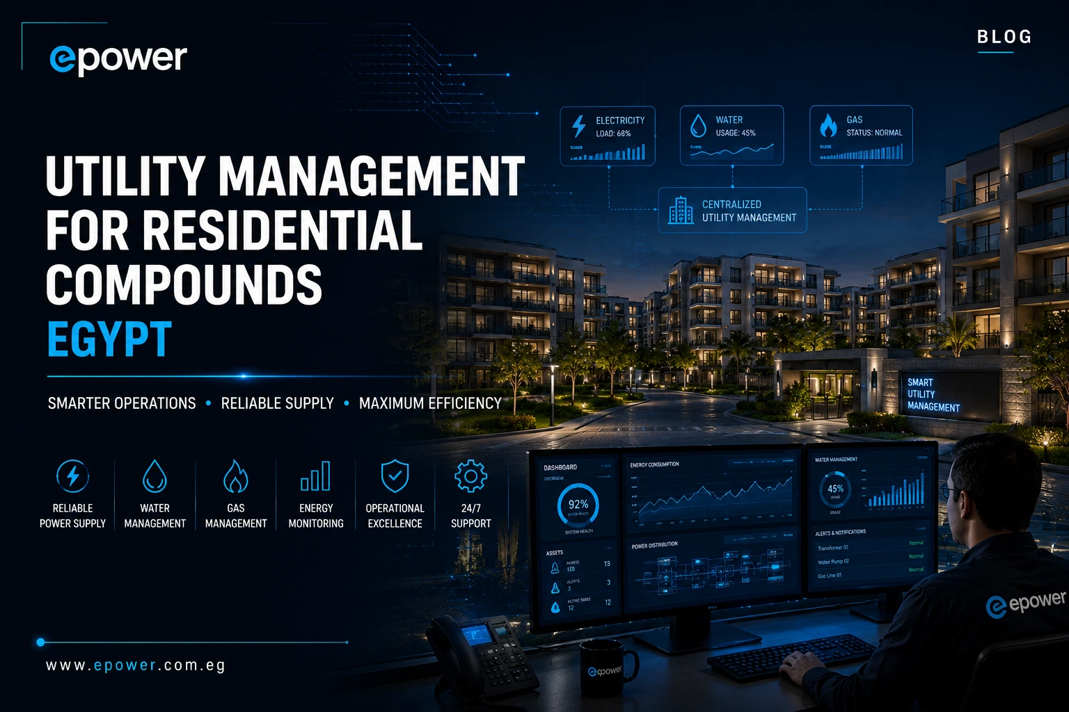 Utility Management for Residential Compounds Egypt